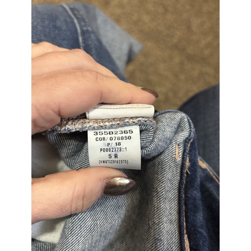 Hollister Ultra High Rise Mom Jeans W27‎ L27 Vintage Stretch Raw Hem - Picture 7 of 7